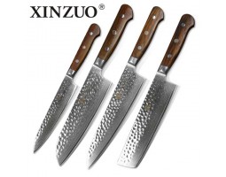 Набір кухонних ножів Xinzuo Yun 4 шт Набір кухонних ножів Xinzuo Yun 4 шт