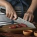 HEZHEN Retro series Black Damascus Gyuto, шеф ніж, 210мм