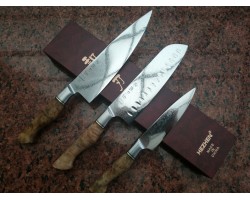 Набір кухонних ножів HEZHEN MS 3 шт-foto6