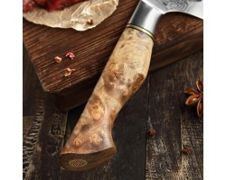 HEZHEN Damascus Gyuto, шеф ніж, 210мм-foto5