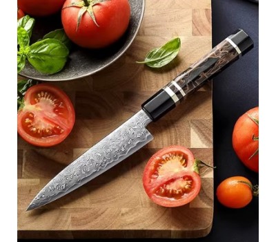 HEZHEN ZDP189 Damascus Petty, універсальний ніж, 141мм HEZHEN ZDP189 Damascus Petty, універсальний ніж, 141мм