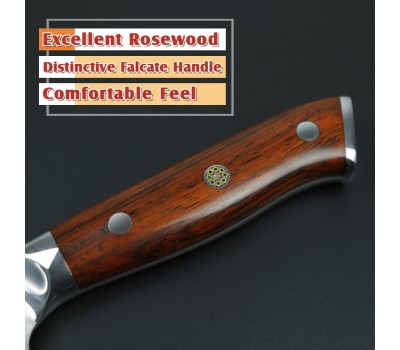 Xinzuo Yu Damascus Сантоку ніж 176 mm