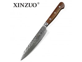 Xinzuo Yun Damascus Utility knife 150мм Xinzuo Yun Damascus Utility knife 150мм