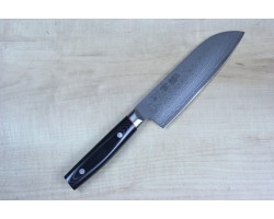 SAIUN Damascus Santoku, сантоку, 170мм