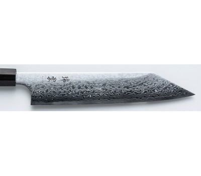 ZUIUN 9305 - Кухарський ніж з дамаської сталі з клинком 210 мм. Kanetsugu, Японія