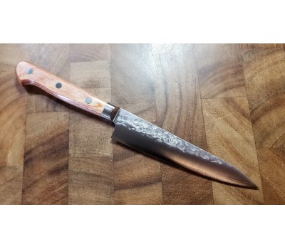 Takamura Tsuchime Chromax японский поварской нож Petty 130mm