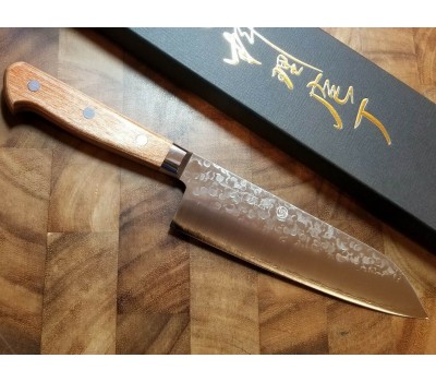 Takamura Chromax японський кухарський ніж Santoku 170mm