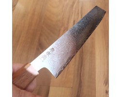 Takanori Izumi AUS-10M damascus кіріцуке ніж 210 мм-foto3