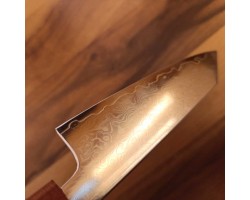 Takanori Izumi AUS-10M damascus універсальний ніж 125 мм-foto3