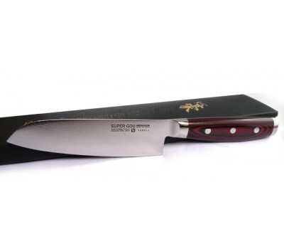 Yaxell Super Gou Santoku, сантоку ніж 165мм, 37101