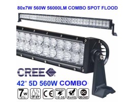 Люстра світлодіодна 42 "560W 5D CREE Пряма