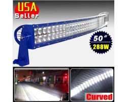 Люстра світлодіодна 50 "288W Blue CREE Curved Bar