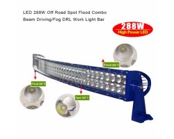 Люстра світлодіодна 50 "288W Blue CREE Curved Bar-foto7