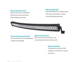 Люстра світлодіодна 52 "500W CREE Curved Bar-foto4