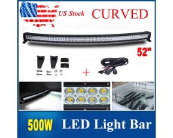 Люстра світлодіодна 52 "500W CREE Curved Bar