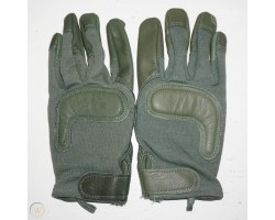 БОЕВЫЕ ПЕРЧАТКИ АРМИИ США HWI KEVLAR/LEATHER SAGE GREEN-foto2