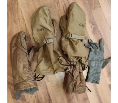 Варежки Coyote для холодной погоды AGS Firebrand Gore-Tex 3 в 1