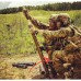 Брюки армии США огнеупорные с интегрированными наколенниками