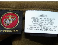 Флісова кофта USMC Polartec 100 Coyote Brown-foto5