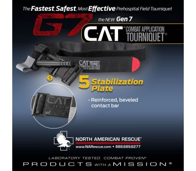 Турнікет CAT (кровоспинний джгут) North American Rescue Gen 7 Турнікет CAT (кровоспинний джгут) North American Rescue Gen 7