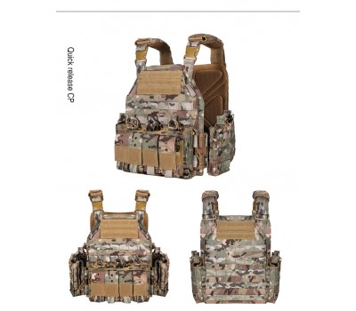 Плитоноска Molle Plate Carrier Vest с подсумками