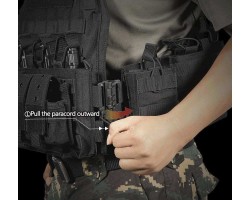 Плитоноска Molle Plate Carrier Vest с подсумками-foto3