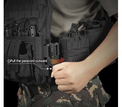Плитоноска Molle Plate Carrier Vest с подсумками