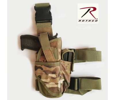 Набедрена кобура ROTHCO Drop Leg - MultiCam