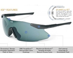 Защитные очки ESS Ice 2.4+™ (3 стекла) США -foto4