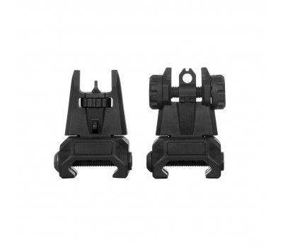 Цілик та мушка складні Picatinny Rail Polymer Key-Arma