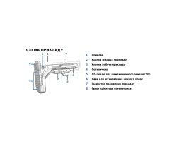 Ергономічний телескопічний приклад Вега-foto6