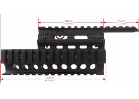 Квадрейл для АК Vector Optics SCRA-15A-foto2