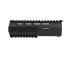 Цівка Carbon Fiber 7 "Handguard Rail Mount-foto2