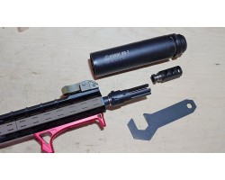 Титановий швидкознімний глушник HORDE QD-T-foto4