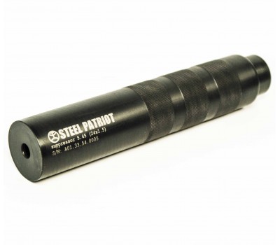 Глушник STEEL PATRIOT для АК 7.62 14x1Lh, 5.45 24x1.5 Глушник STEEL PATRIOT для АК 7.62 14x1Lh, 5.45 24x1.5